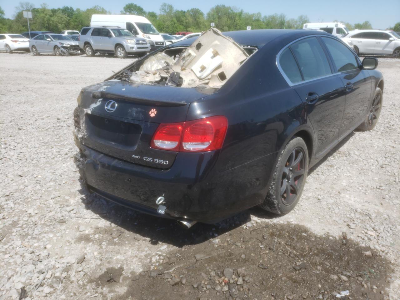 Photo 4 from auction – 2007 LEXUS GS 350 with VIN JTHCE96S070010192
