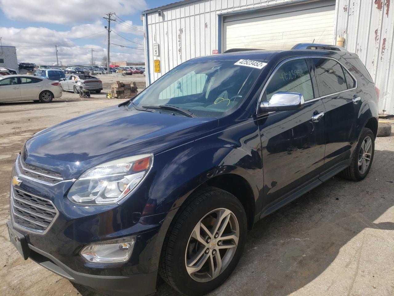 Photo 2 from auction – 2016 CHEVROLET EQUINOX LT with VIN 2GNALDEK7G6251992