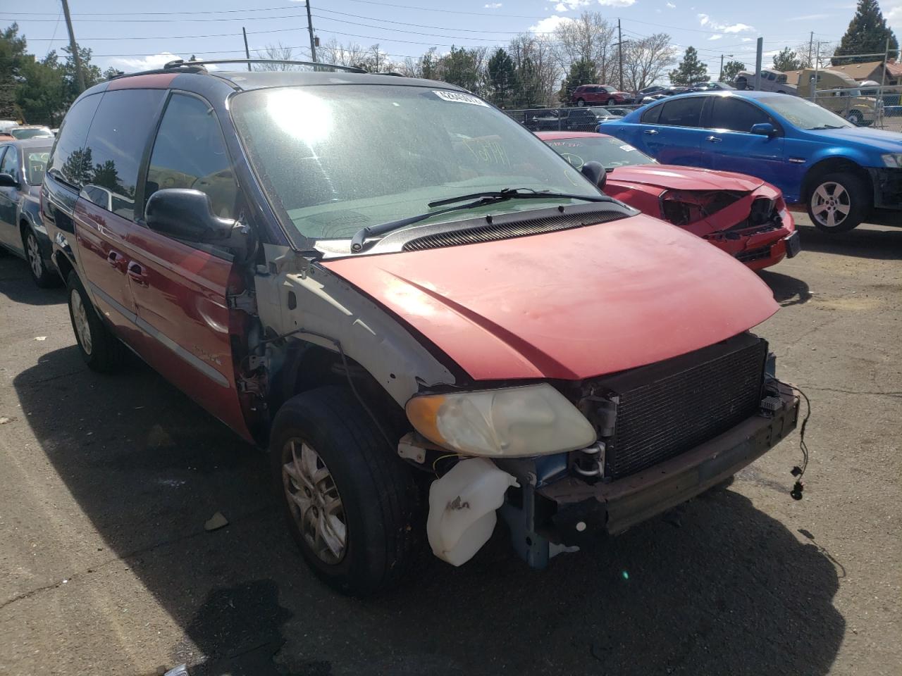DODGE GRAND CARA 2003 with VIN 2D4GP44383R191931 - Photo from auction