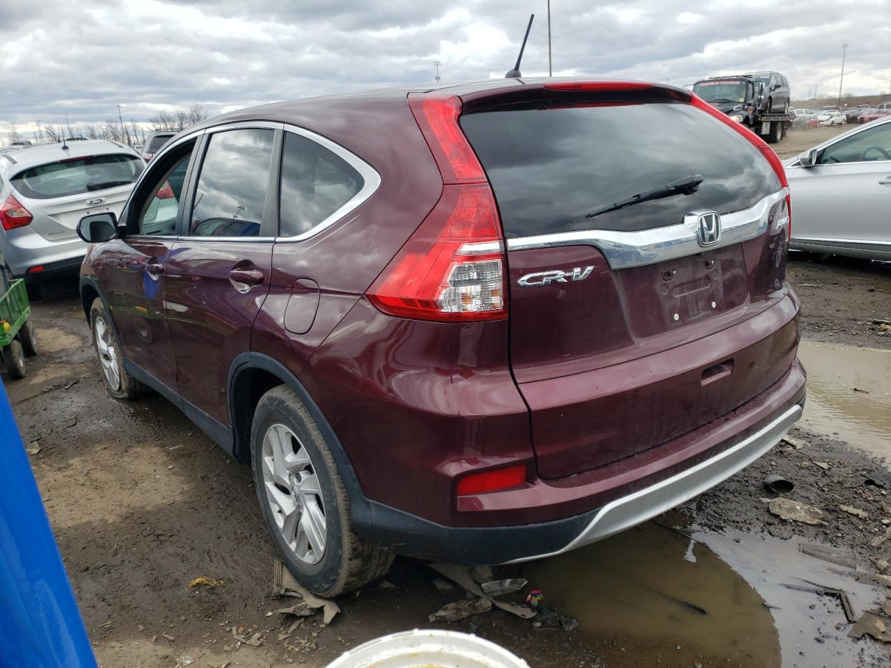 Photo 3 from auction – 2015 HONDA CR-V EX with VIN 2HKRM4H58FH706910