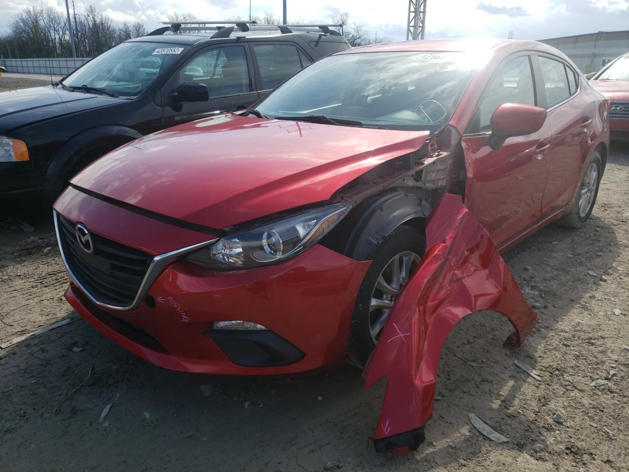 Photo 2 from auction – 2016 MAZDA 3 SPORT with VIN 3MZBM1U73GM253084