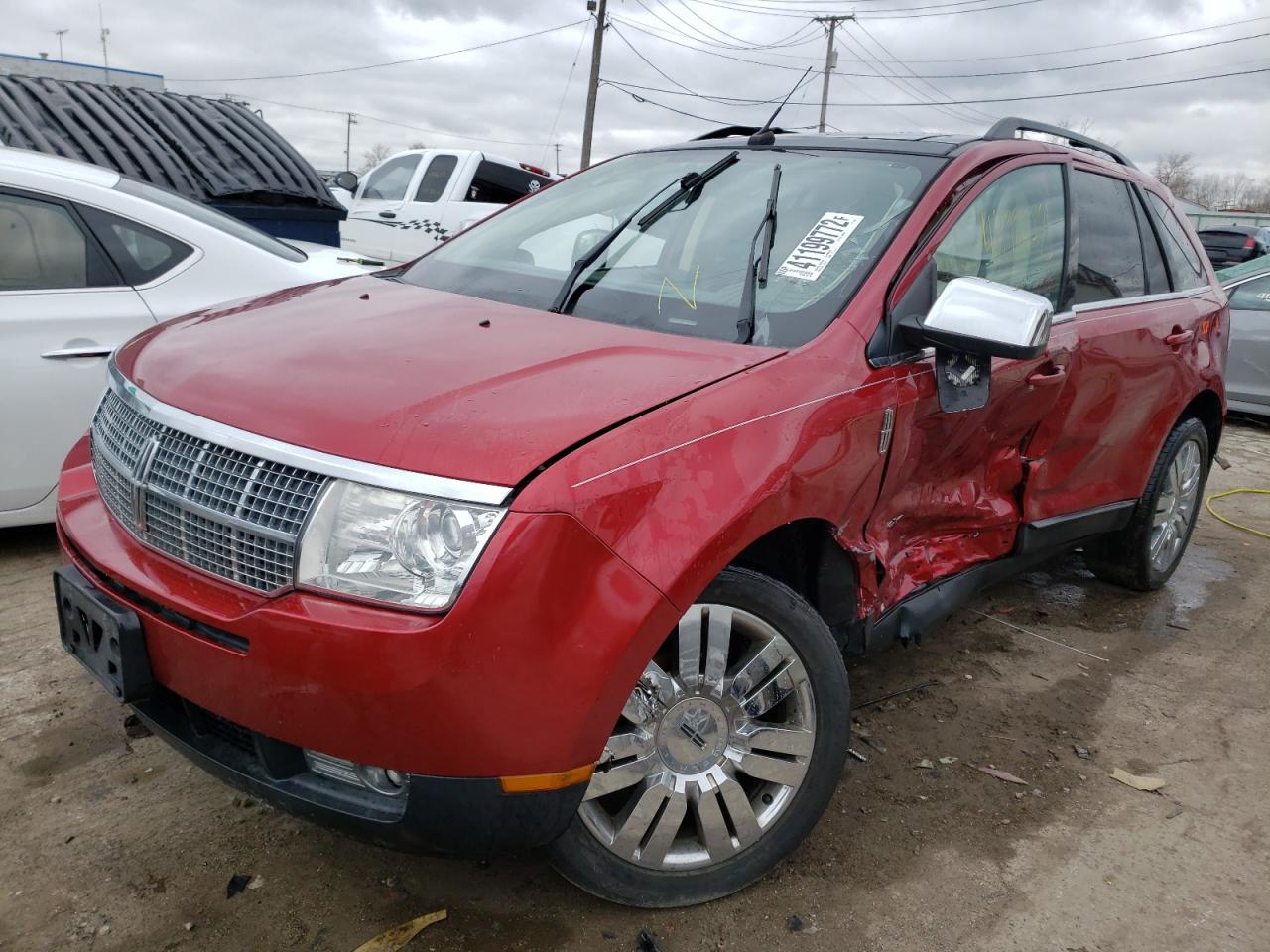 Photo 2 from auction – 2008 LINCOLN MKX with VIN 2LMDU88C78BJ10461