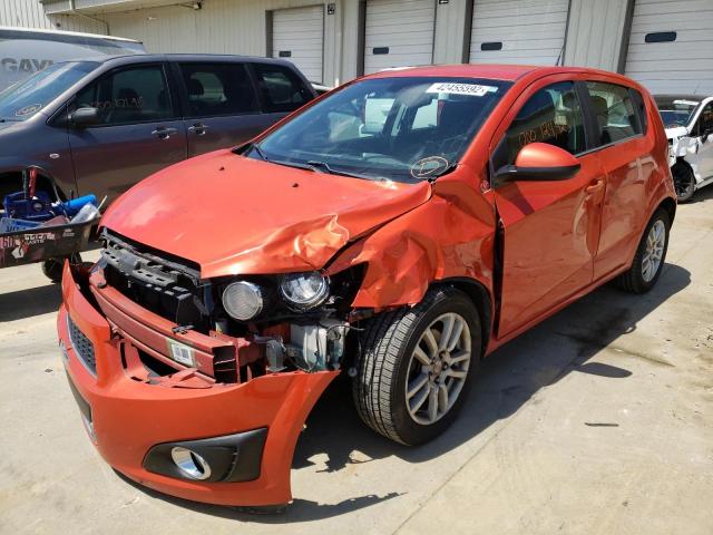 Photo 2 from auction – 2012 CHEVROLET SONIC LT with VIN 1G1JC6SH3C4139398