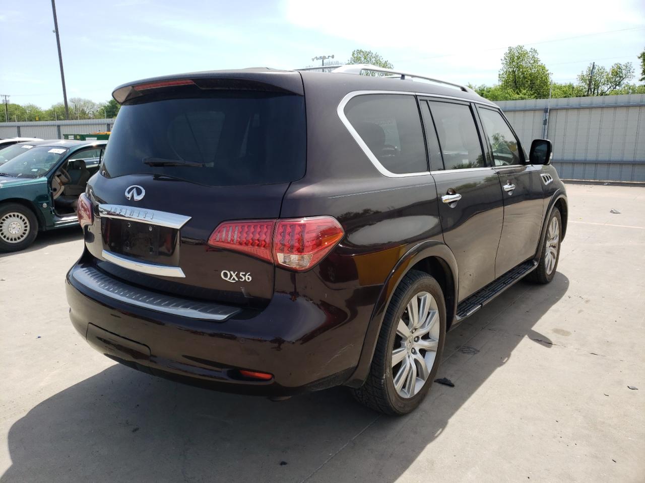 Photo 4 from auction – 2012 INFINITI QX56 with VIN JN8AZ2ND0C9715480
