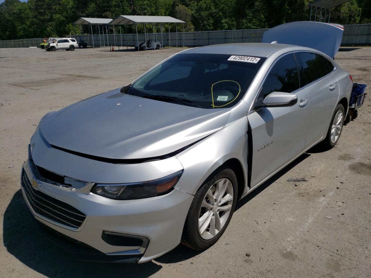 Photo 2 from auction – 2018 CHEVROLET MALIBU LT with VIN 1G1ZD5ST4JF157330