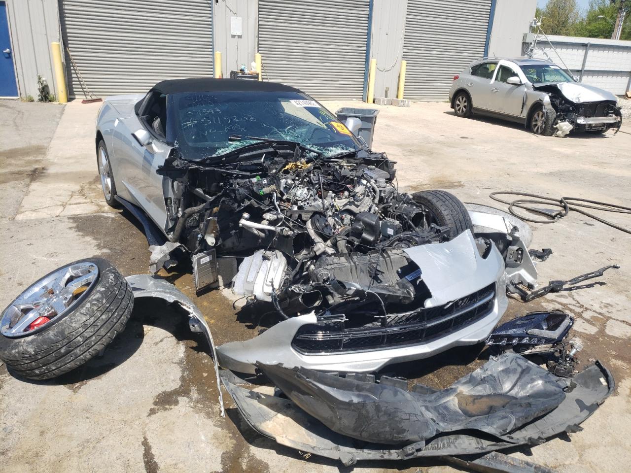 Photo 9 from auction – 2014 CHEVROLET CORVETTE S with VIN 1G1YD3D75E5119200