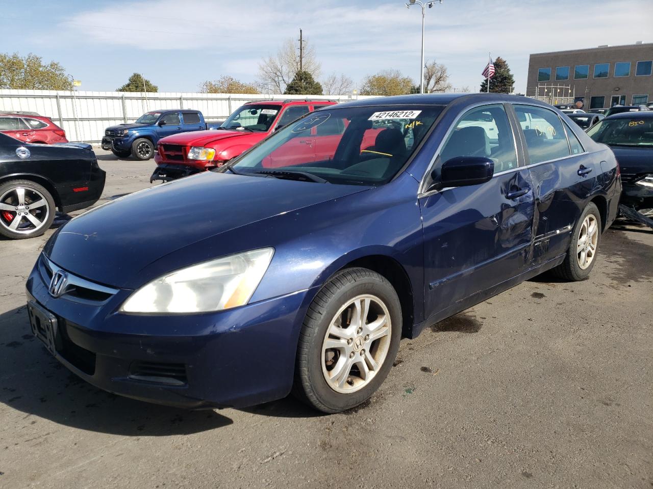 Photo 2 from auction – 2007 HONDA ACCORD with VIN 1HGCM56367A186343