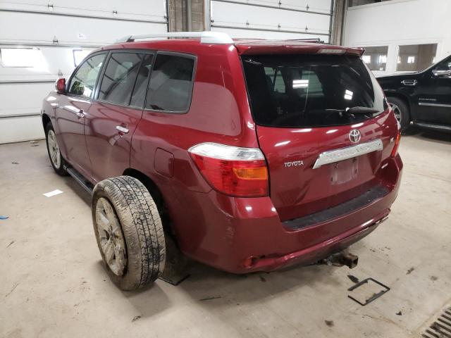 Photo 3 from auction – 2008 TOYOTA HIGHLANDER with VIN JTEES42A182080739