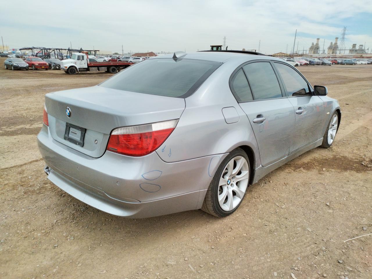 Photo 4 from auction – 2007 BMW 550 I with VIN WBANB53537CP07314