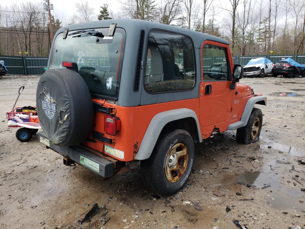 Photo 4 from auction – 2006 JEEP WRANGLER X with VIN 1J4FA39S36P761502