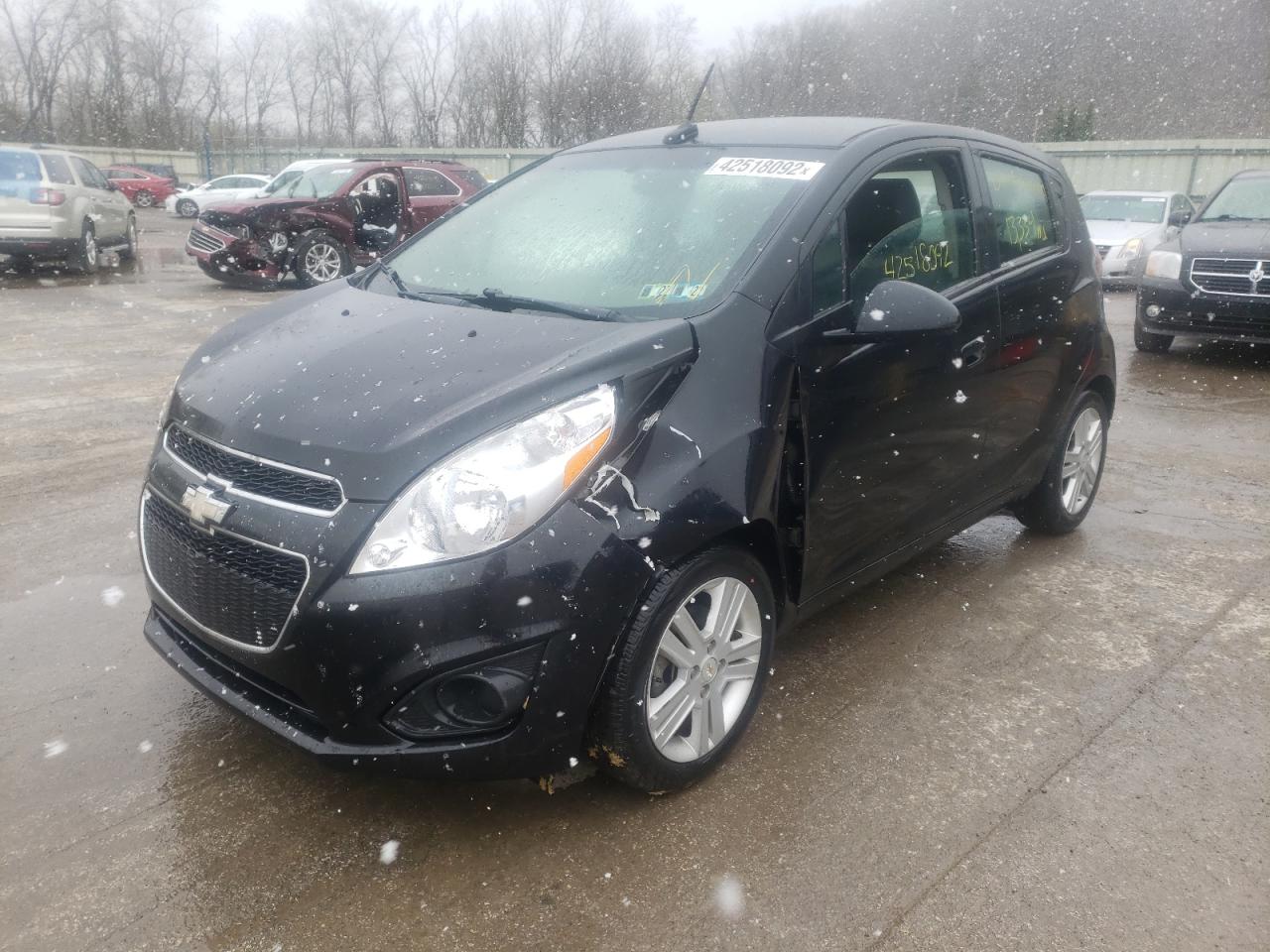 Photo 2 from auction – 2014 CHEVROLET SPARK 1LT with VIN KL8CD6S99EC464158