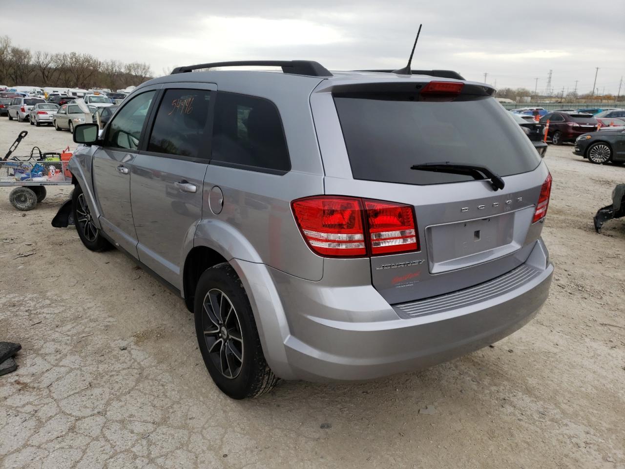 Photo 3 from auction – 2018 DODGE JOURNEY SE with VIN 3C4PDCAB3JT529791
