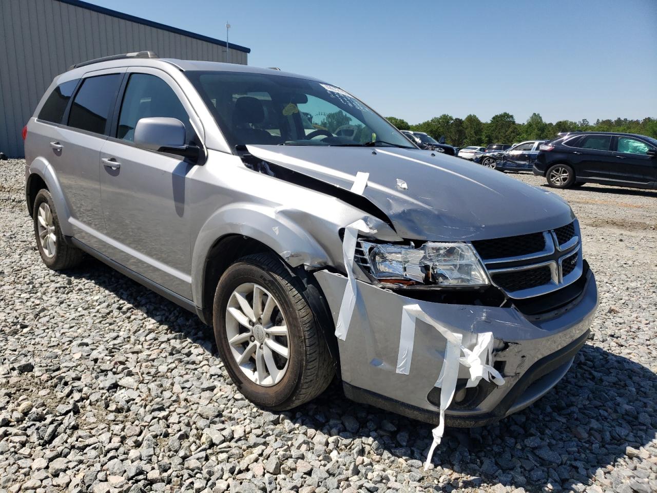 DODGE JOURNEY SX 2017 with VIN 3C4PDDBG5HT618594 - Photo from auction
