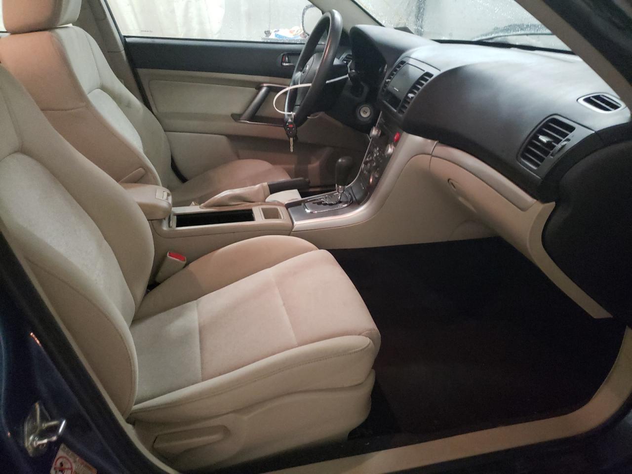 Photo 5 from auction – 2009 SUBARU LEGACY 2.5 with VIN 4S3BL616797220620