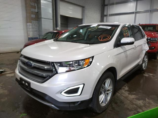 Photo 2 from auction – 2017 FORD EDGE SEL with VIN 2FMPK4J89HBC49388