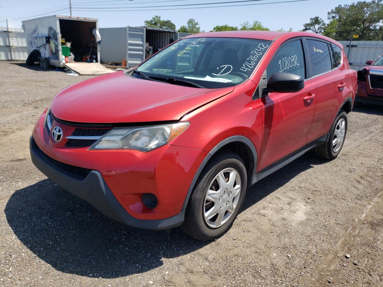 Photo 2 from auction – 2015 TOYOTA RAV4 LE with VIN 2T3ZFREV4FW163897