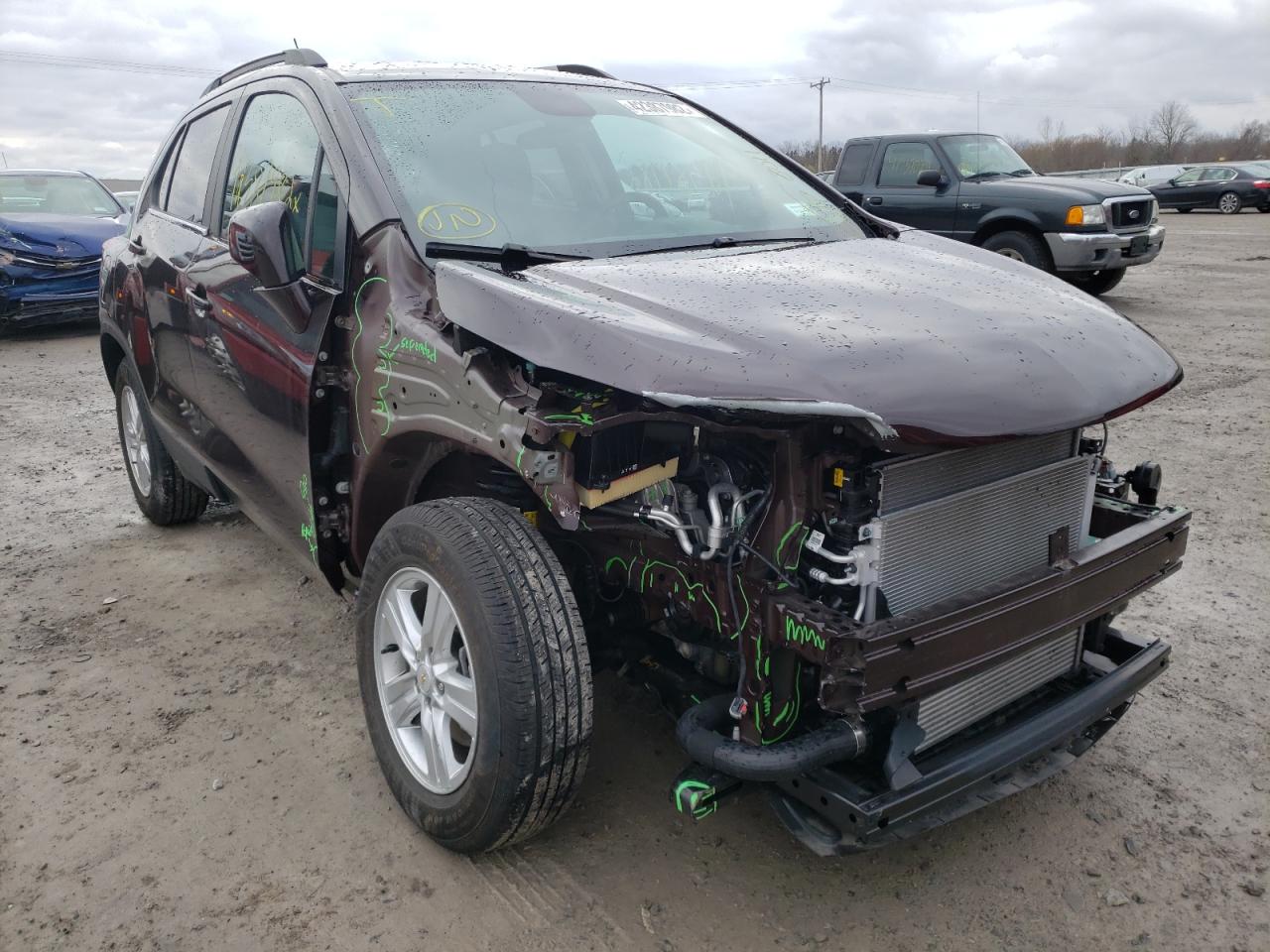 CHEVROLET TRAX 1LT 2020 with VIN KL7CJLSBXLB344418 - Photo from auction