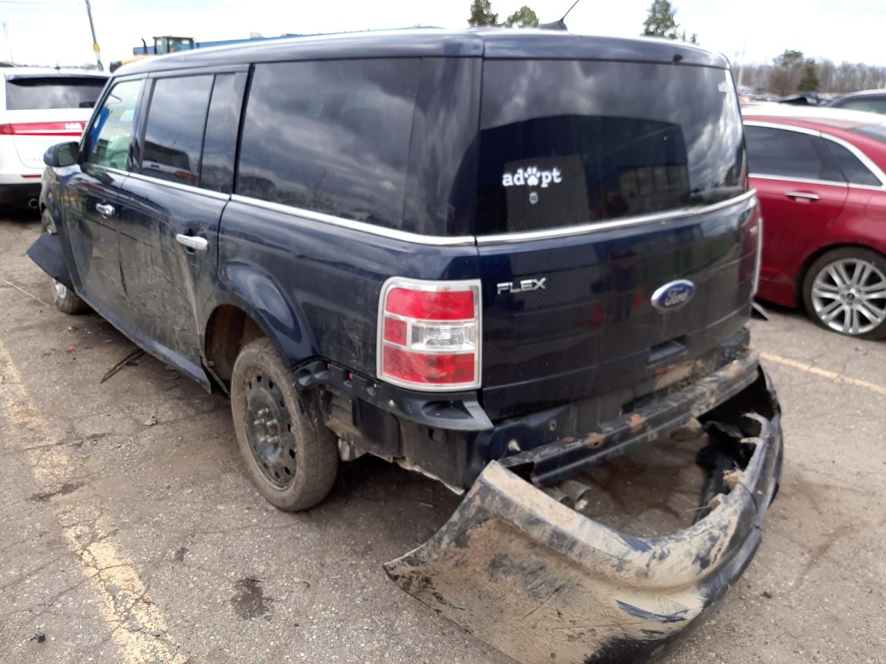 Photo 3 from auction – 2010 FORD FLEX SEL with VIN 2FMGK5CC4ABD00681