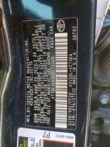 Photo 10 from auction – 2016 TOYOTA CAMRY LE with VIN 4T1BF1FK4GU209228