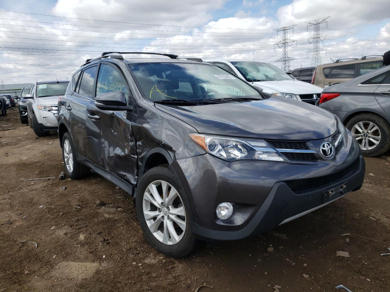 TOYOTA RAV4 LIMIT 2015 with VIN 2T3DFREVXFW299140 - Photo from auction