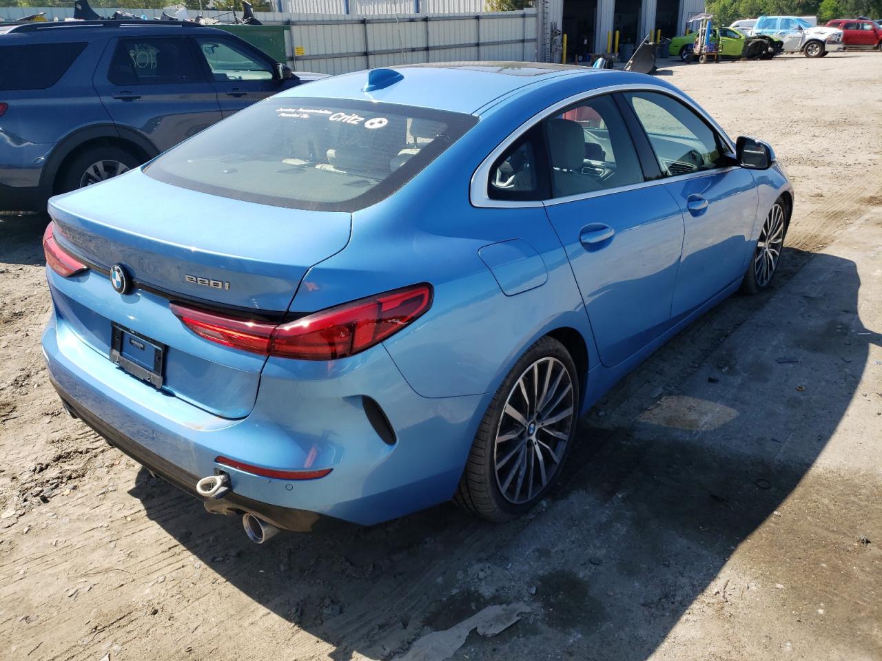 Photo 4 from auction – 2021 BMW 228I with VIN WBA53AK0XM7H39759