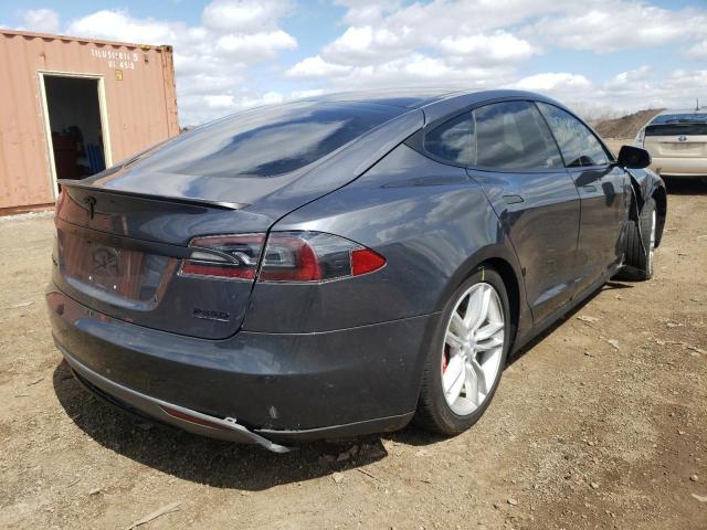 Photo 4 from auction – 2014 TESLA MODEL S with VIN 5YJSA1H27EFP63028