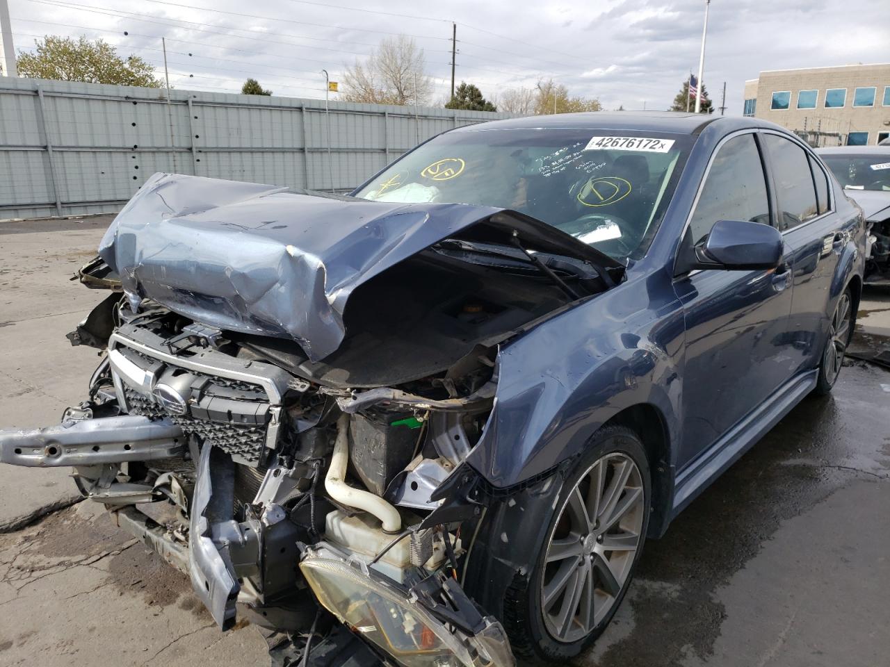 Photo 2 from auction – 2013 SUBARU LEGACY 2.5 with VIN 4S3BMCG69D3030014