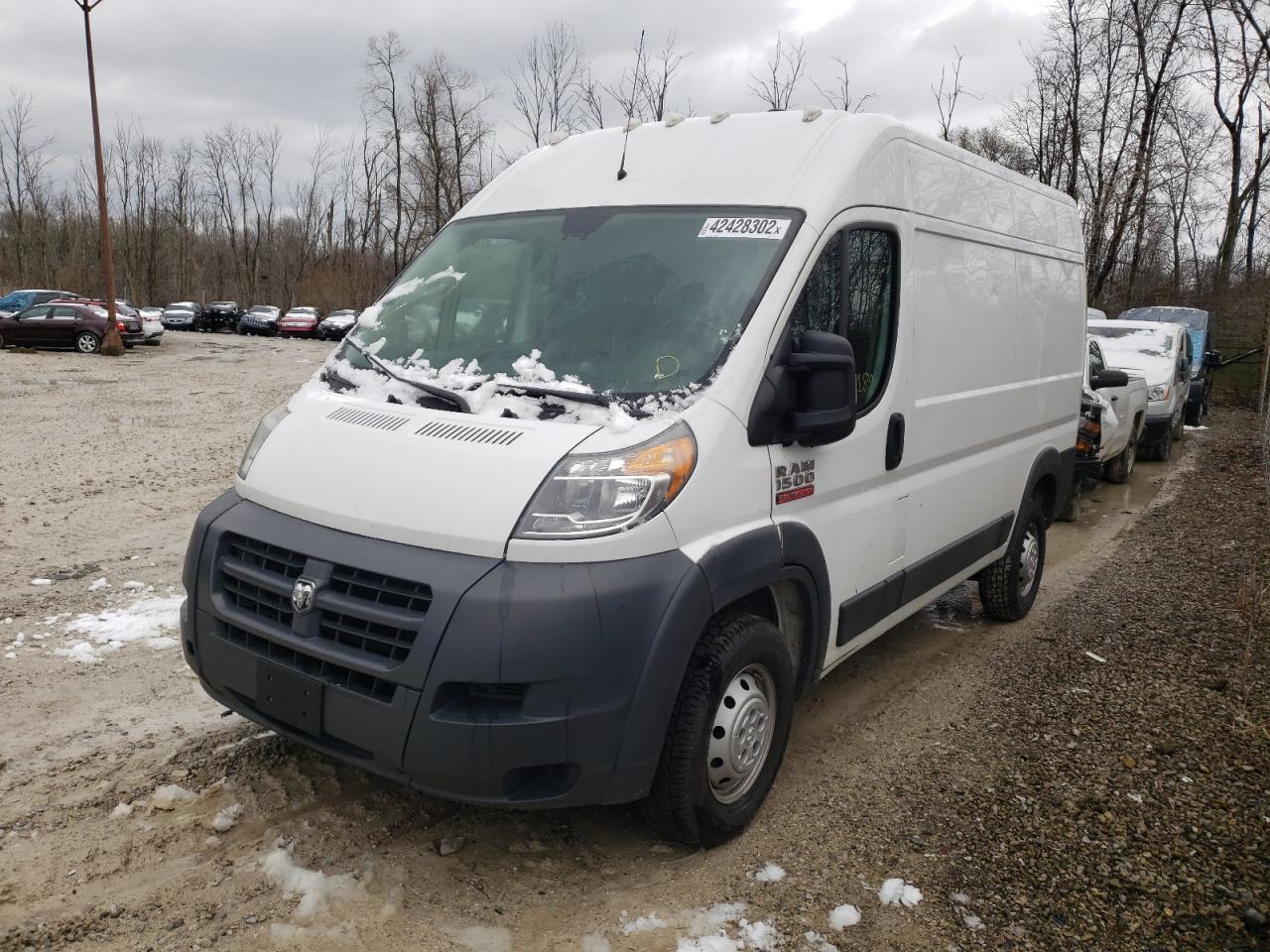 Photo 2 from auction – 2018 RAM PROMASTER with VIN 3C6TRVBG4JE117915