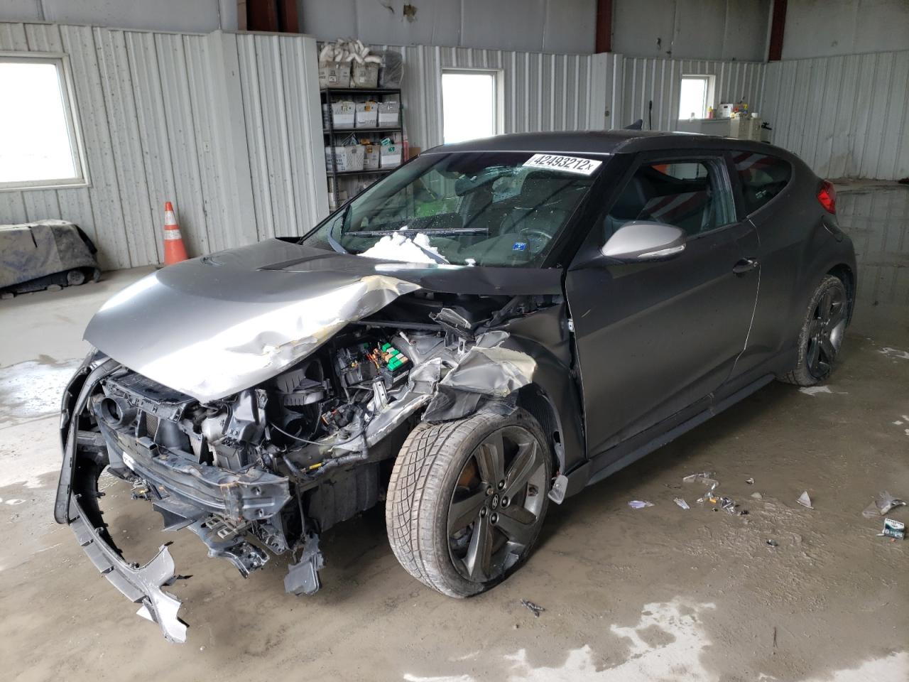 Photo 2 from auction – 2014 HYUNDAI VELOSTER T with VIN KMHTC6AE0EU207047