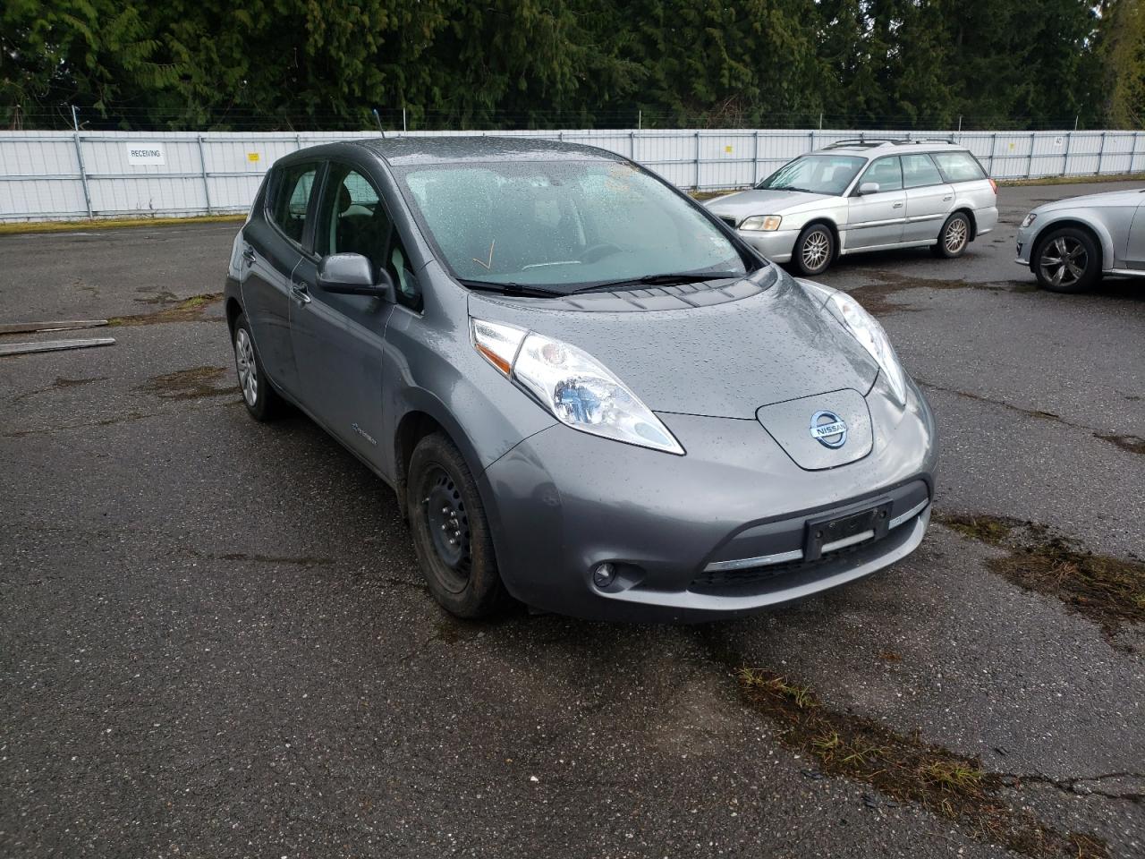 NISSAN LEAF S 2014 with VIN 1N4AZ0CP0EC337699 - Photo from auction