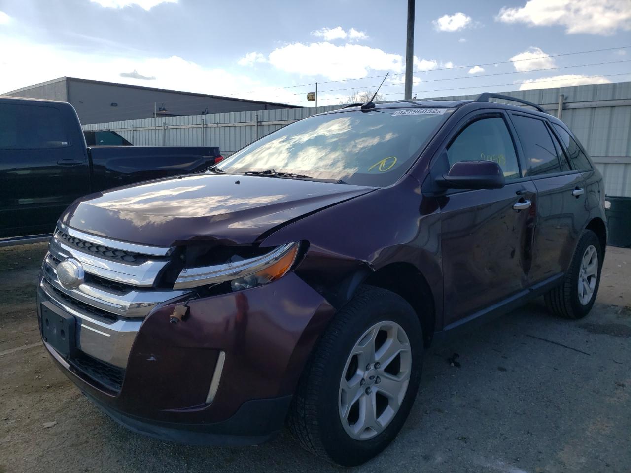Photo 2 from auction – 2011 FORD EDGE SEL with VIN 2FMDK4JC9BBB18721