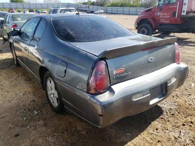 Photo 3 from auction – 2005 CHEVROLET MONTE CARL with VIN 2G1WW12E659131897