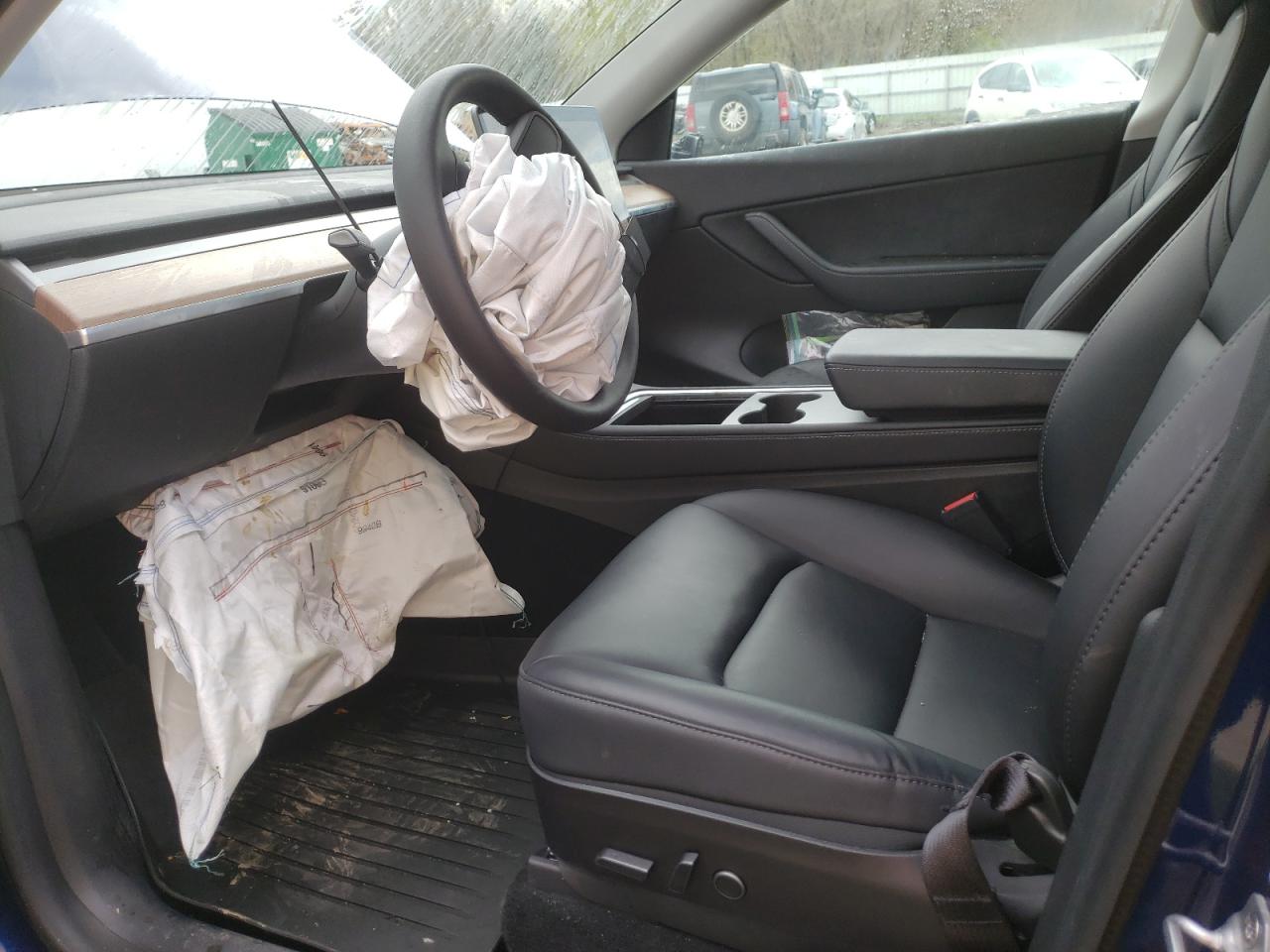 Photo 5 from auction – 2021 TESLA MODEL Y with VIN 5YJYGDEE7MF146333
