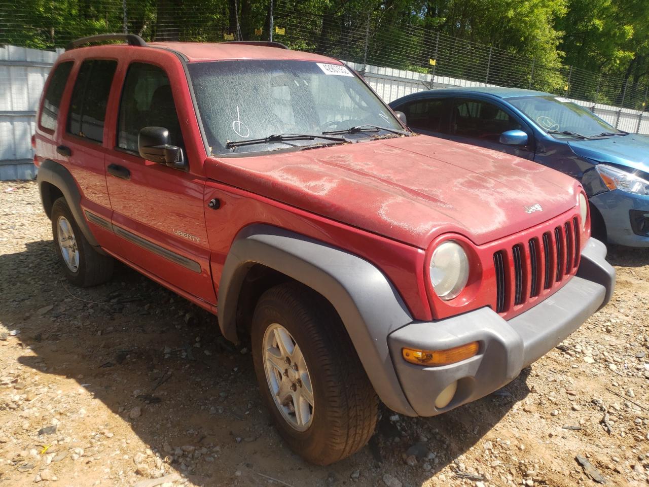 JEEP LIBERTY SP 2004 with VIN 1J4GL48K44W109481 - Photo from auction