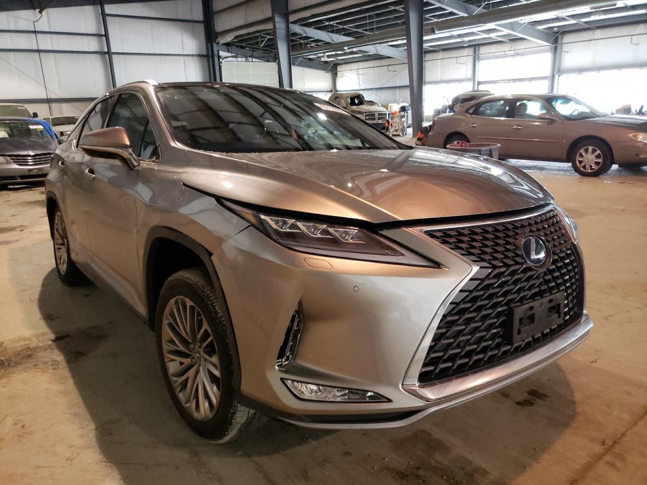LEXUS RX 450H 2021 with VIN 2T2JGMDA0MC065142 - Photo from auction