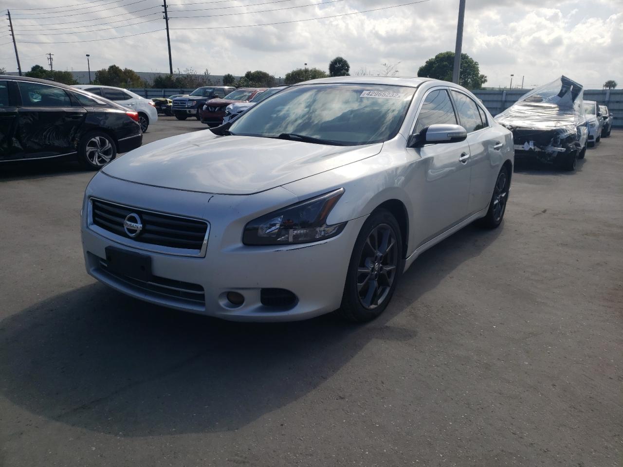Photo 2 from auction – 2012 NISSAN MAXIMA S with VIN 1N4AA5AP9CC867027