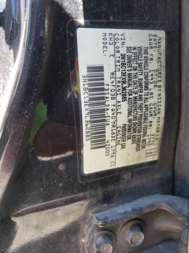 Photo 10 from auction – 2009 NISSAN VERSA S with VIN 3N1BC13EX9L362885