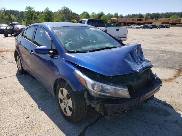 KIA FORTE LX 2017 with VIN 3KPFK4A76HE036754 - Photo from auction