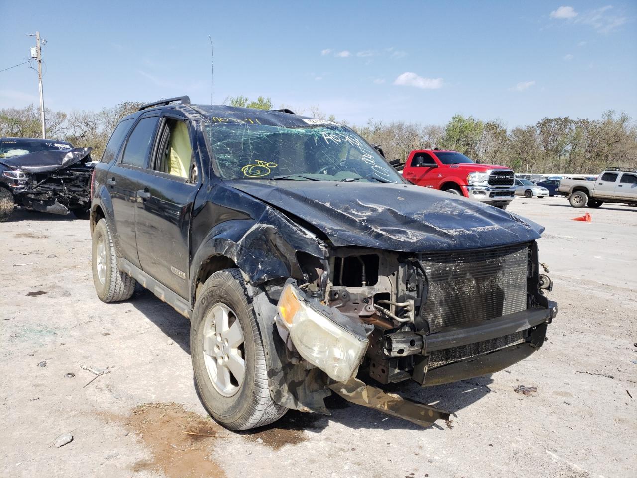 Photo 1 from auction – 2008 FORD ESCAPE XLT with VIN 1FMCU03Z18KA09071