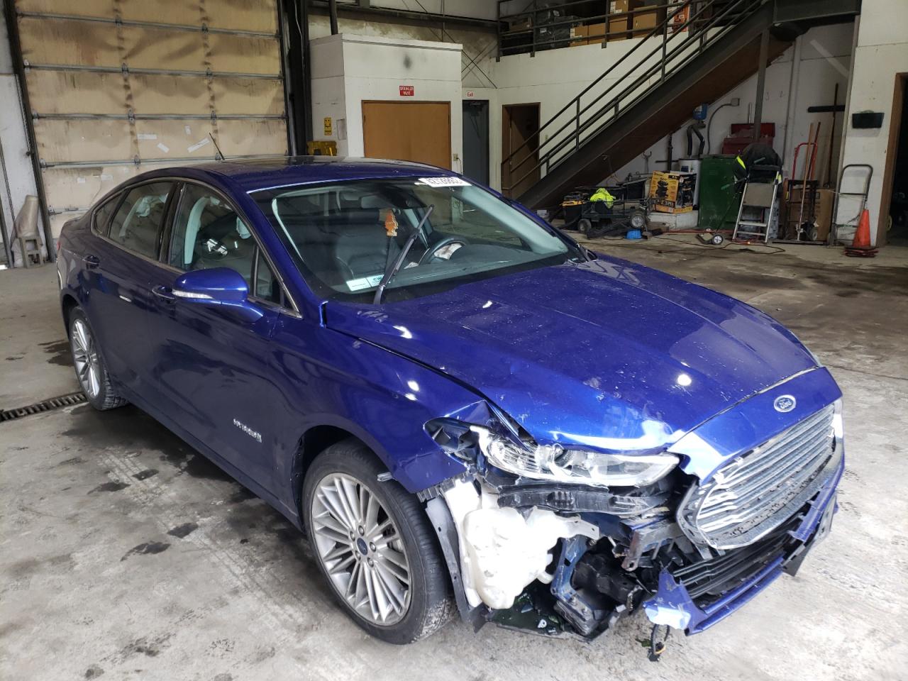 FORD FUSION SE 2014 with VIN 3FA6P0LU7ER270439 - Photo from auction