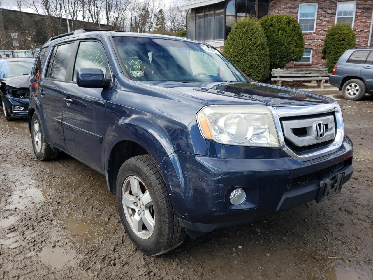 HONDA PILOT EXL 2009 with VIN 5FNYF48659B012919 - Photo from auction