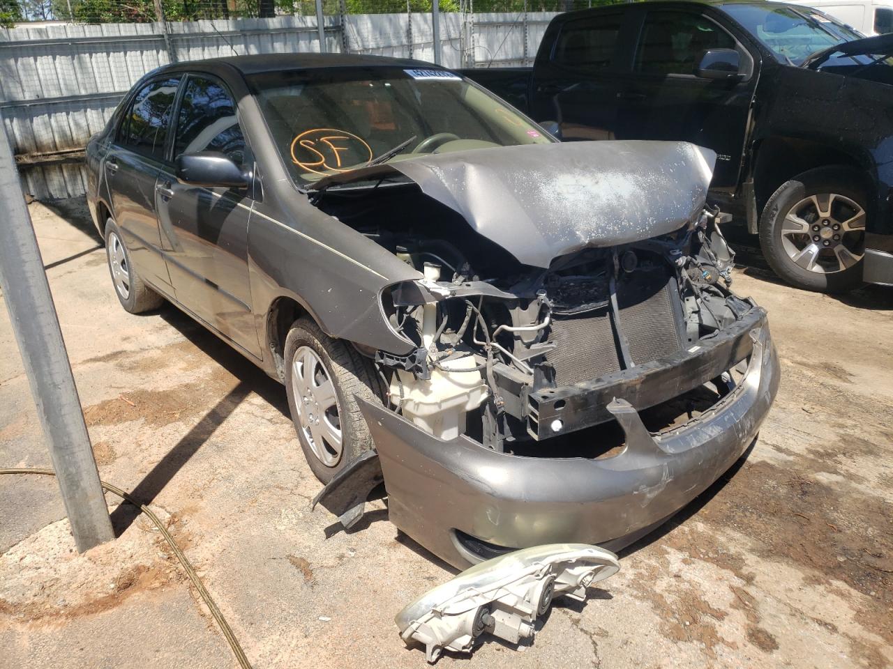 TOYOTA COROLLA CE 2006 with VIN 1NXBR32E06Z707251 - Photo from auction