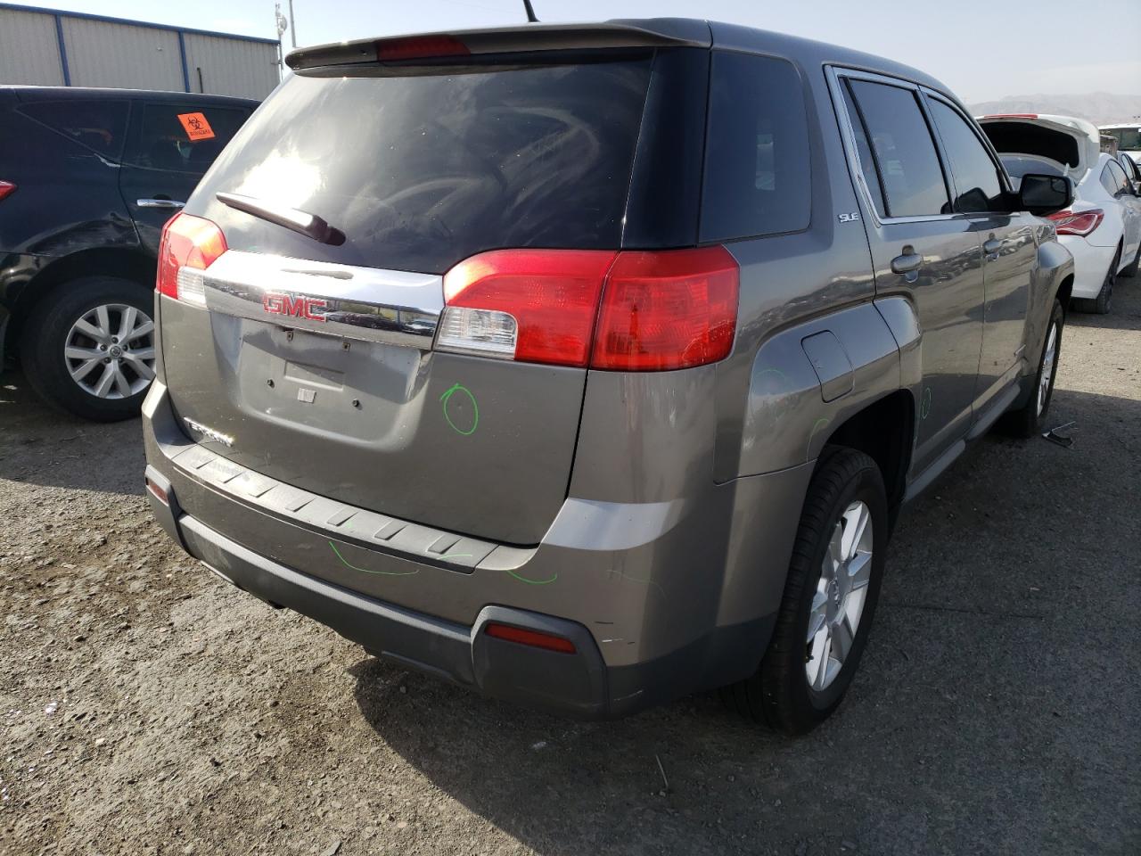 Photo 4 from auction – 2012 GMC TERRAIN SL with VIN 2GKALMEK0C6369602