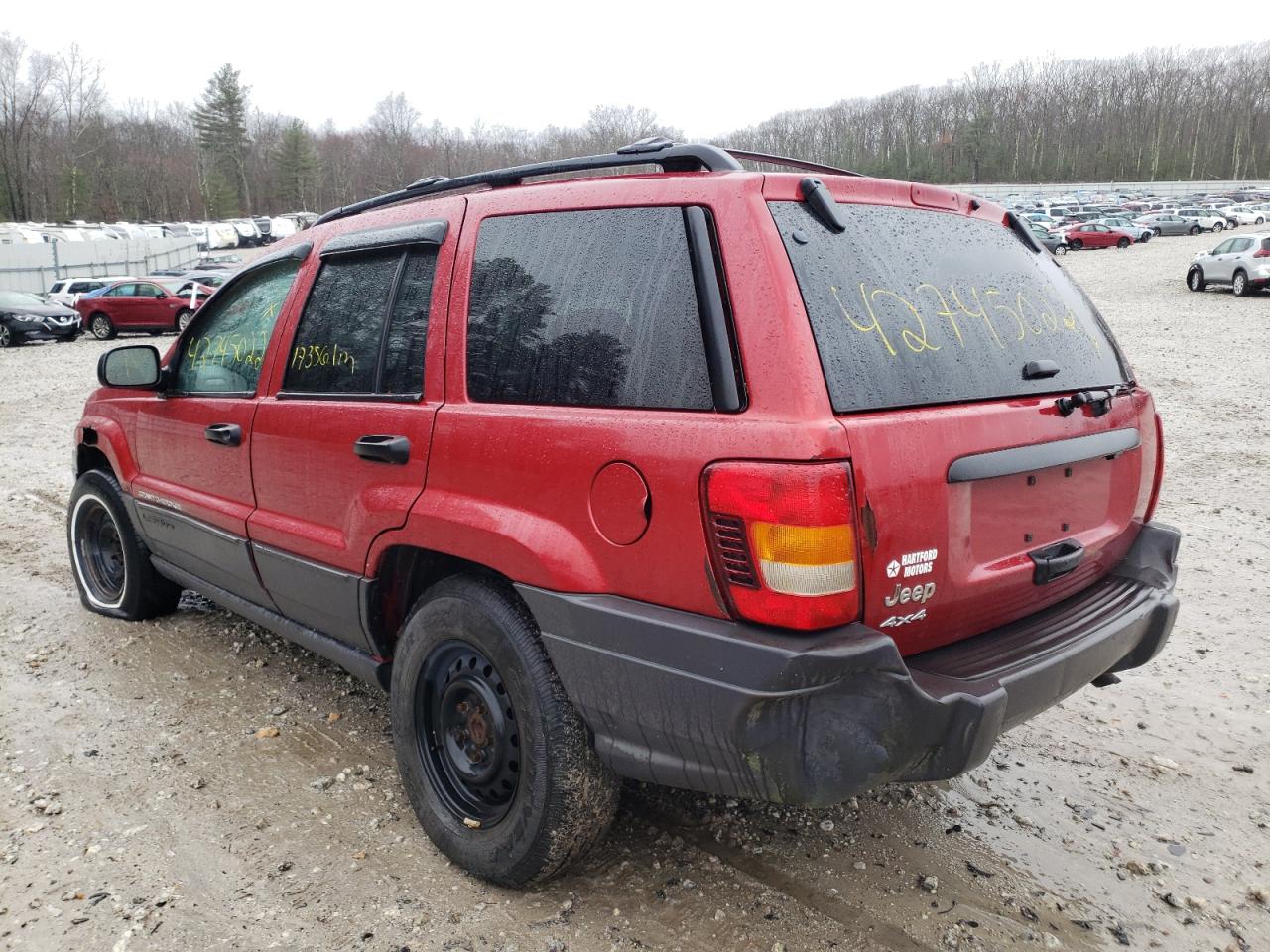 Photo 3 from auction – 2004 JEEP GRAND CHER with VIN 1J4GW48S74C259724
