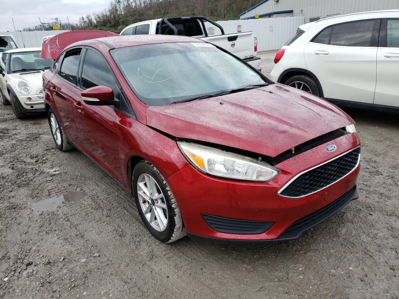 FORD FOCUS SE 2016 with VIN 1FADP3F24GL314482 - Photo from auction