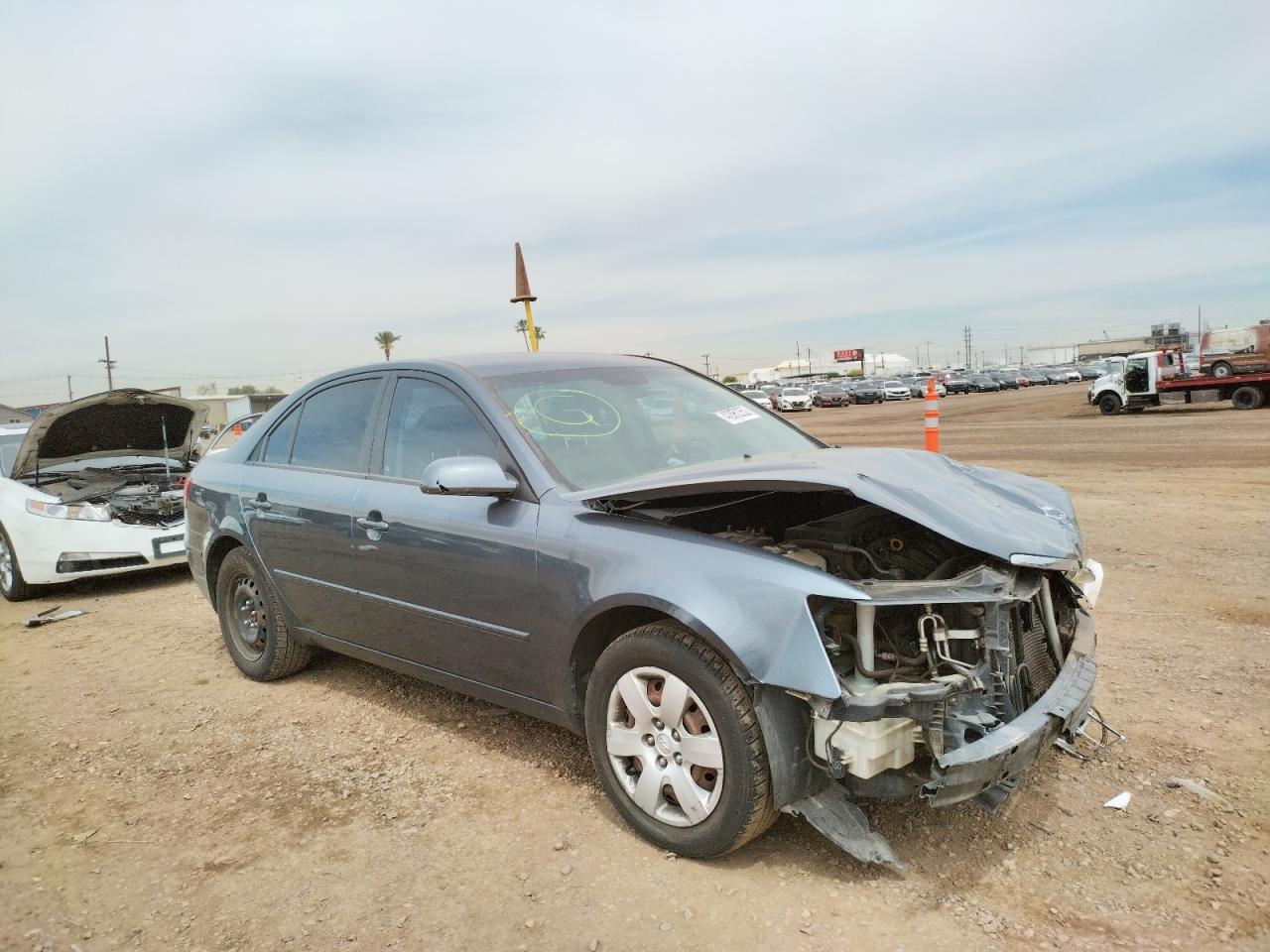 HYUNDAI SONATA GLS 2010 with VIN 5NPET4AC5AH596563 - Photo from auction
