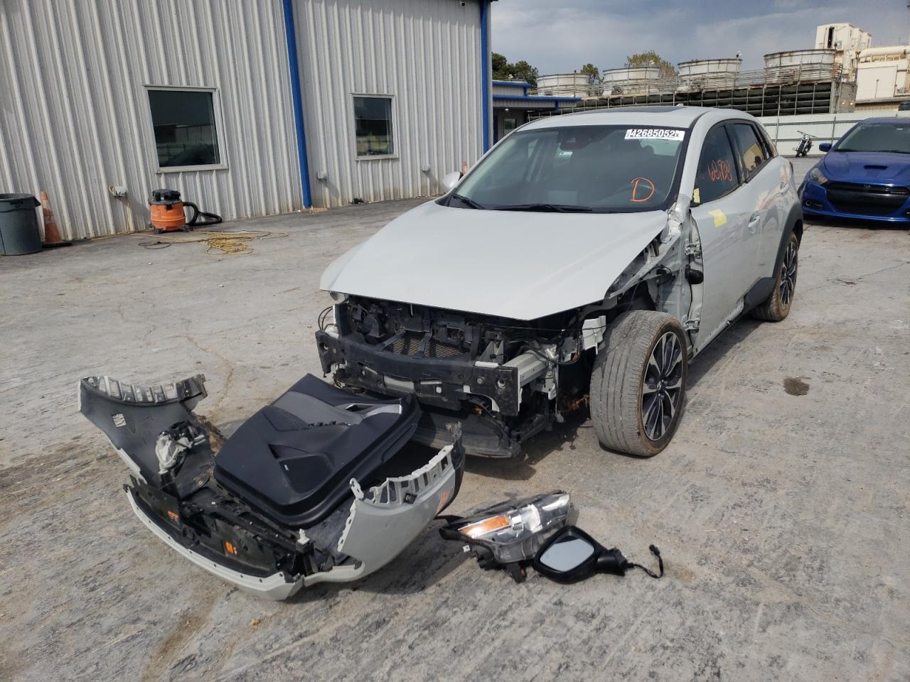 Photo 2 from auction – 2019 MAZDA CX-3 TOURI with VIN JM1DKDC77K1456117