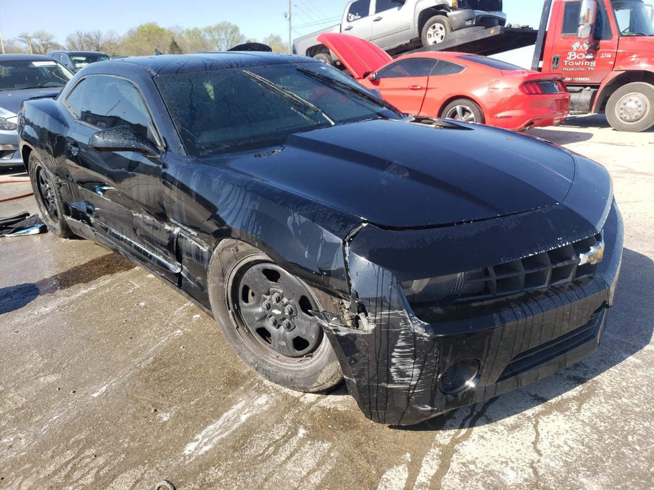 CHEVROLET CAMARO LS 2013 with VIN 2G1FA1E37D9169288 - Photo from auction