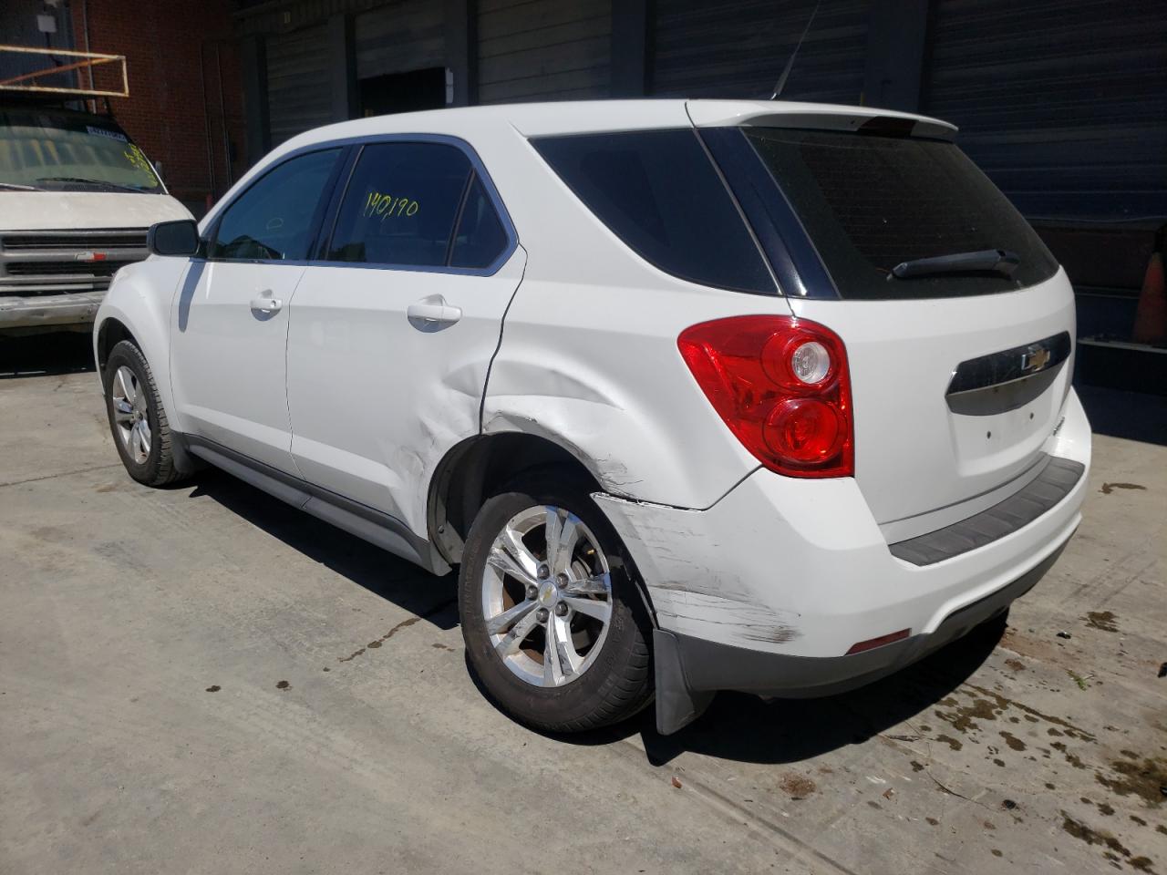 Photo 9 from auction – 2011 CHEVROLET EQUINOX LS with VIN 2GNALBEC7B1204190