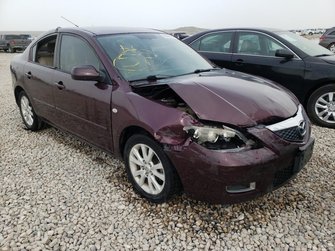 MAZDA 3 I 2007 with VIN JM1BK32F571729783 - Photo from auction